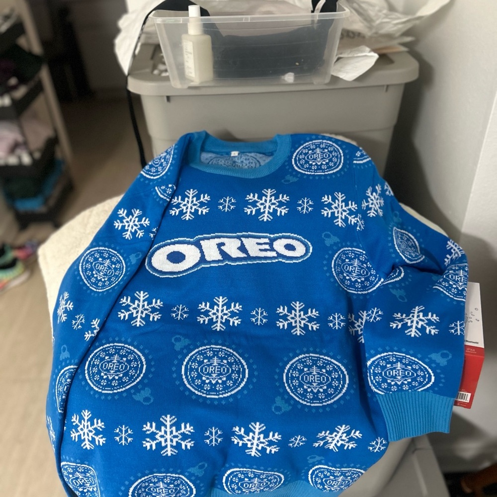 Oreo  ugly christmas sweater